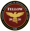 National Association of Distinguished Counsel Fellow badge | Law Offices of Robert Tsigler | NYC Federal Defense Lawyer