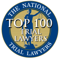 Top 100 trial lawyers badge from The National Trial Lawyers | Law Offices of Robert Tsigler | NYC Federal Defense Lawyer